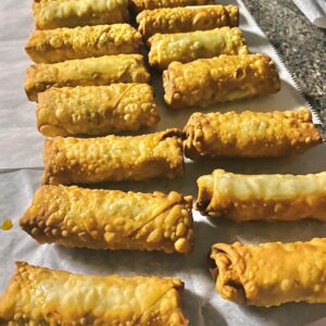 Chicken & Spinach Eggrolls